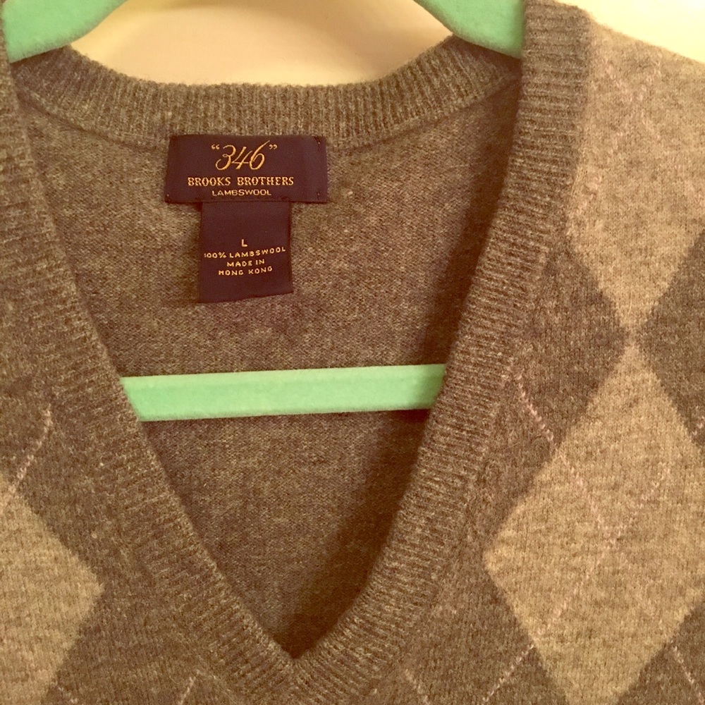 Brooks Brothers V-Neck Sweater Vest